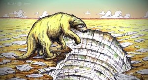 Phát hiện hóa thạch của một con lười khổng lồ tại Mexico