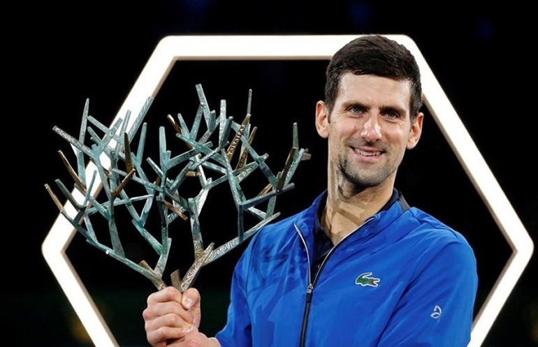 Djokovic lần thứ 5 đăng quang Paris Masters