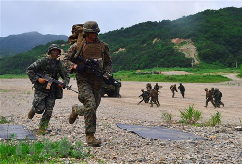 Quốc hội Mỹ duy trì quy định hạn chế cắt giảm quân số tại Hàn Quốc