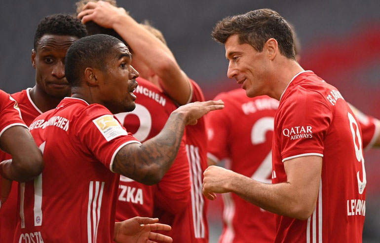 Cúp Quốc gia Đức: Tân binh Choupo-Moting lập cú đúp giúp Bayern thắng trận