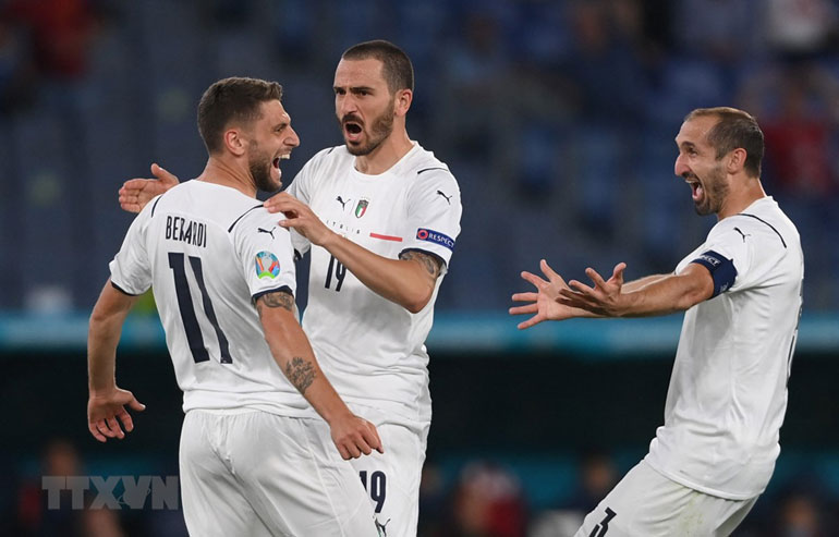 Ý thắng đậm trong ngày khai mạc EURO 2020